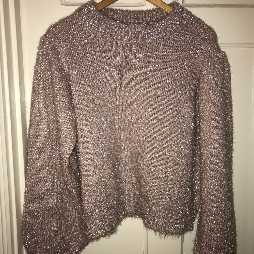 Oversized Fuzzy Sweater